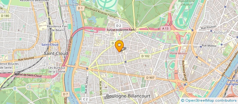 localisation de l'entreprise UNIWOMEN à BOULOGNE-BILLANCOURT