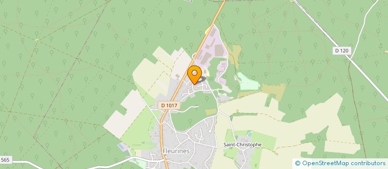 localisation de l'entreprise UNIXFY  FLEURINES