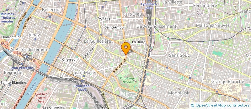 localisation de l'entreprise UNIXIO  LYON