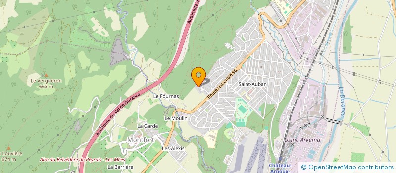 localisation de l'entreprise UNJY  CHATEAU-ARNOUX-SAINT-AUBAN