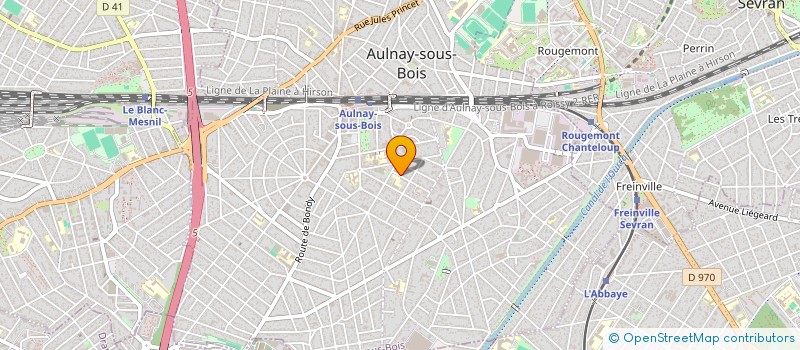 localisation de l'entreprise UNKOMBIWOE CONSULTING à AULNAY-SOUS-BOIS