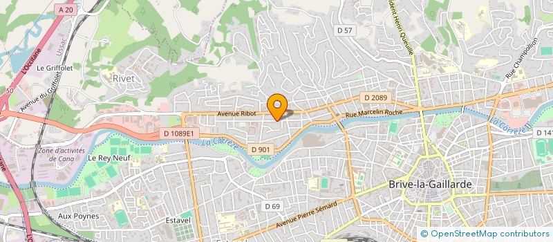 localisation de l'entreprise UNLEASH LIMITED  BRIVE-LA-GAILLARDE