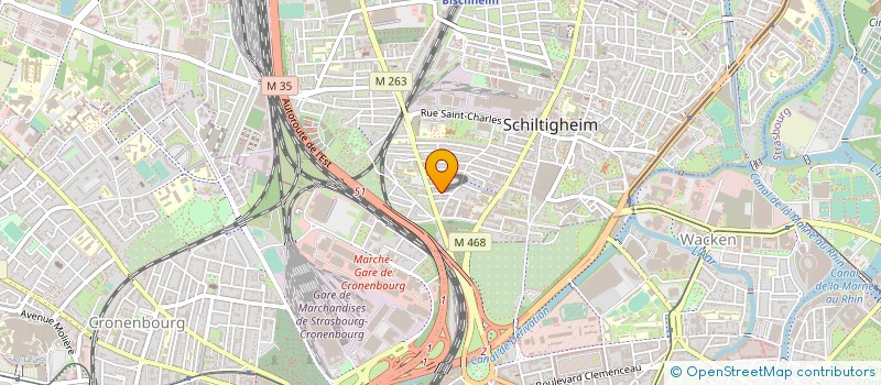 localisation de l'entreprise UNLIMITED à SCHILTIGHEIM