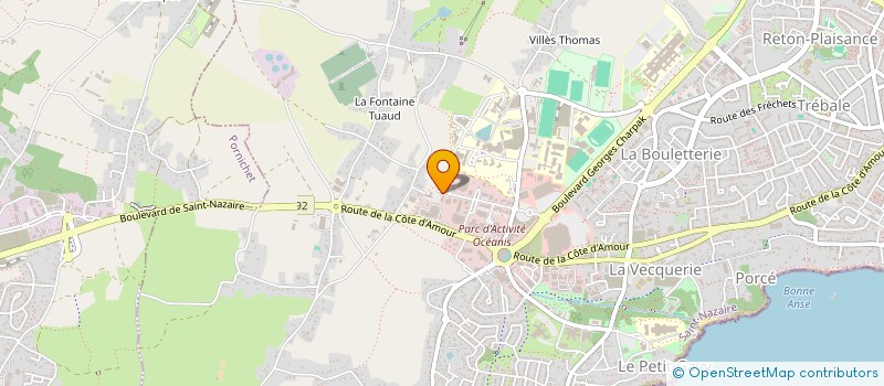 localisation de l'entreprise UNLIMITED à SAINT-NAZAIRE