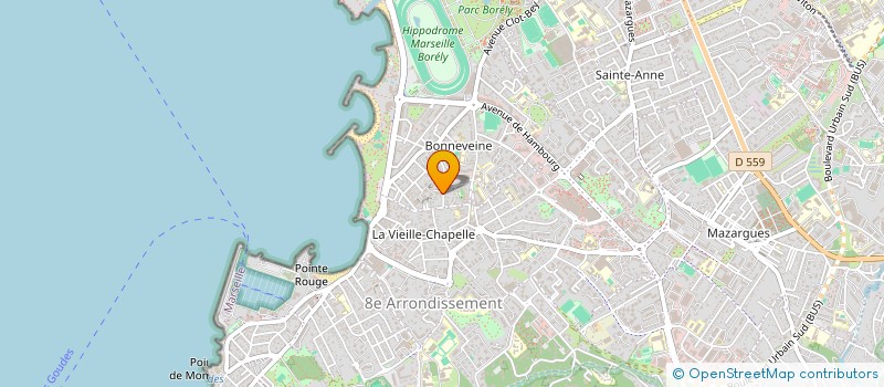 localisation de l'entreprise UNLIMITED DRIVING CORPORATION  MARSEILLE