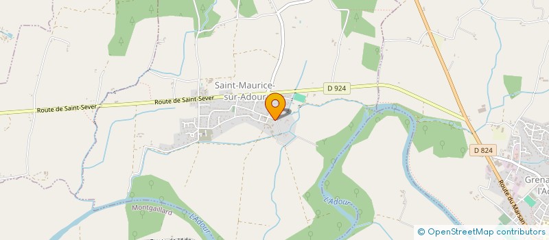 localisation de l'entreprise UNLIMITED LPG  SAINT-MAURICE-SUR-ADOUR