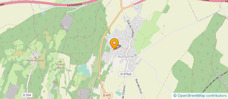 localisation de l'entreprise UNLIMITED PROJECT  AUTHUME