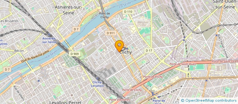 localisation de l'entreprise UNLIMITED-VPC à CLICHY