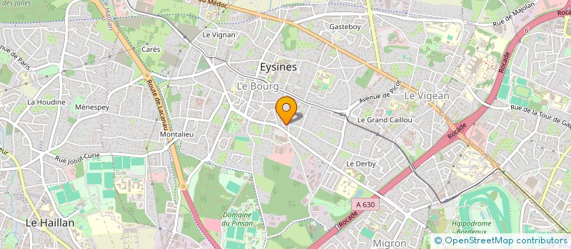 localisation de l'entreprise UNLUCKY PRODUCTION à EYSINES