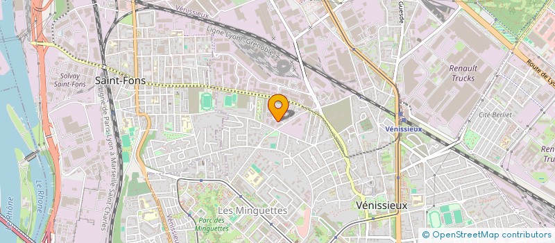 localisation de l'entreprise UNLUTURK KILINC  VENISSIEUX