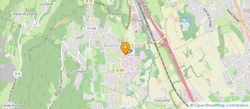 localisation de l'entreprise UNMATCHED  SAINT-BALDOPH