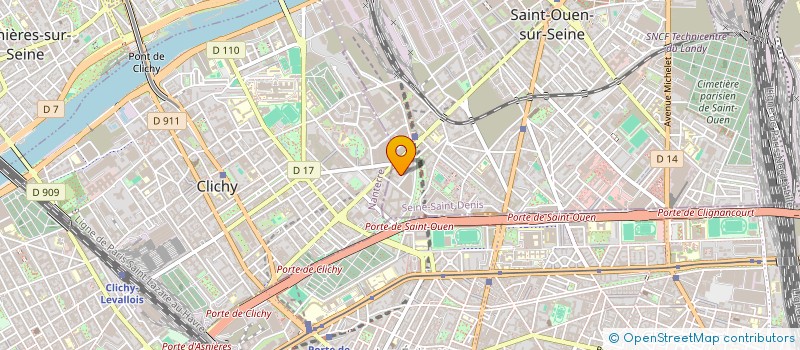 localisation de l'entreprise UNMAZED SOLUTIONS  SAINT-OUEN-SUR-SEINE