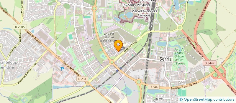 localisation de l'entreprise UNNIE  CHESSY