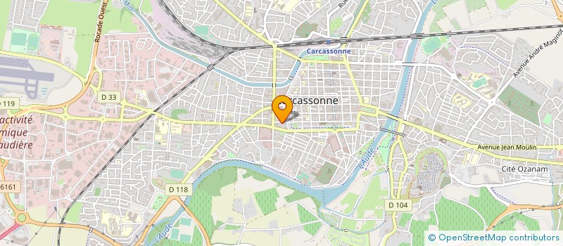 localisation de l'entreprise UNO à CARCASSONNE