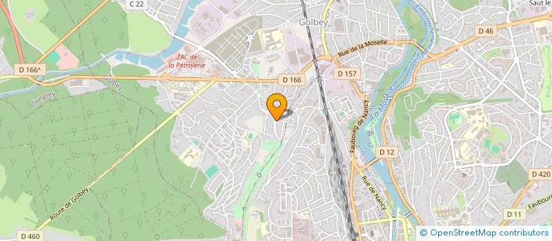 localisation de l'entreprise UNO DOS TRES DILEQUENO  GOLBEY