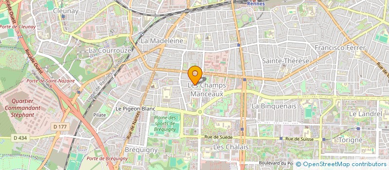 localisation de l'entreprise UNO IMMO  RENNES