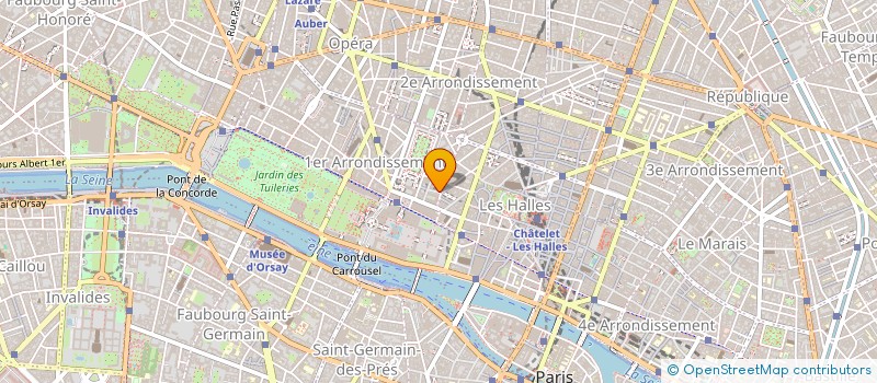 localisation de l'entreprise UNOFI-PARTICIPATION à PARIS