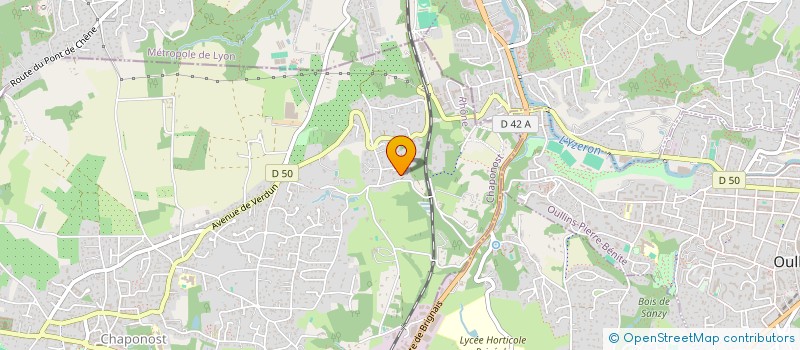 localisation de l'entreprise UNPACK  CHAPONOST