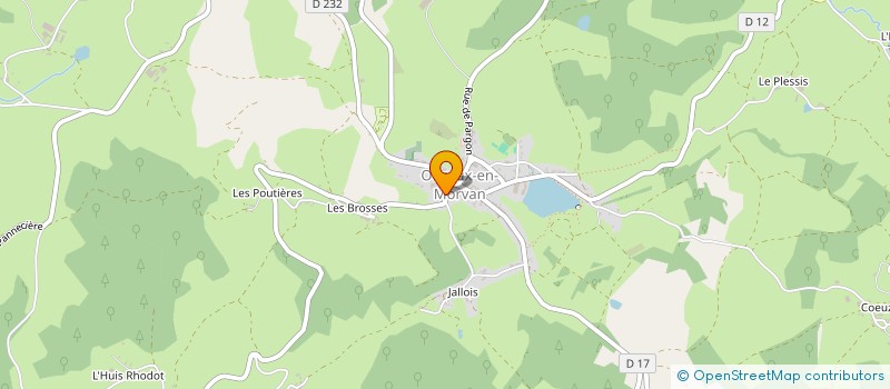 localisation de l'entreprise UNPETITPASPOUR à OUROUX-EN-MORVAN