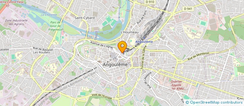 localisation de l'entreprise UNPI 16 CHAMBRE SYNDICALE DE LA PROPRIETE IMMOBILIERE DE LA CHARENTE à ANGOULEME