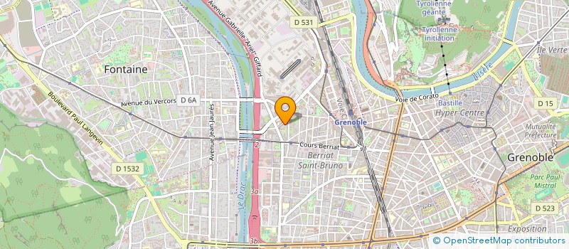 localisation de l'entreprise UNREAL MEDIA  GRENOBLE