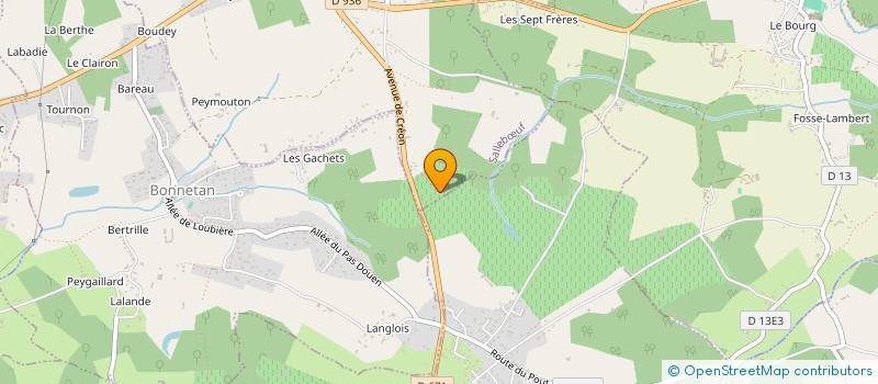 localisation de l'entreprise UNRHIZOME  SALLEBOEUF