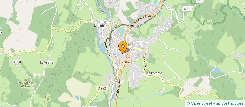 localisation de l'entreprise UNRPA DE FELLETINE à FELLETIN