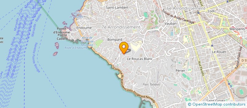 localisation de l'entreprise UNRUEBEAUVAU à MARSEILLE