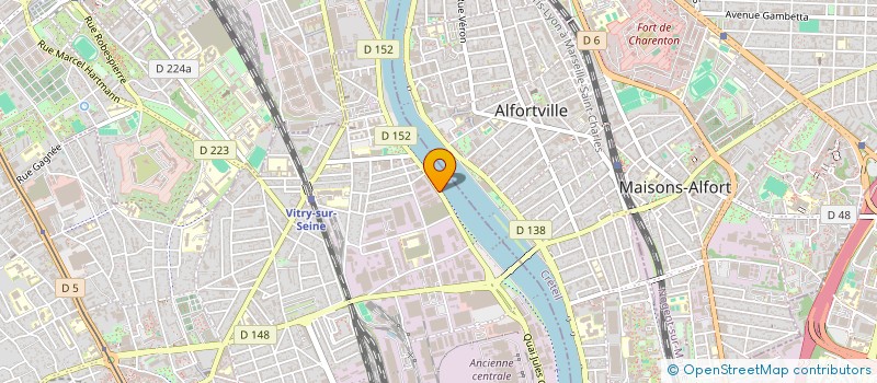 localisation de l'entreprise UNRUH SARL à VITRY-SUR-SEINE