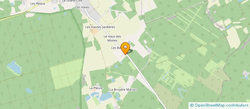 localisation de l'entreprise UNSA-ECOLOGIE  THOURY