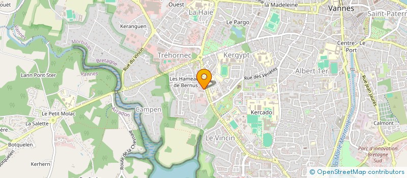 localisation de l'entreprise UNSA TELECOMS à BAGNOLET