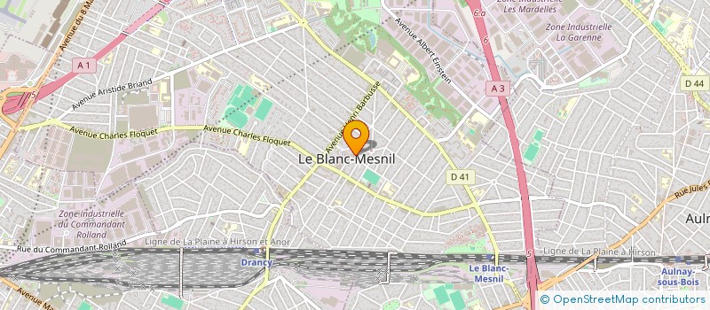 localisation de l'entreprise UNSA TERRITORIAUX BLANC-MESNIL à LE BLANC-MESNIL