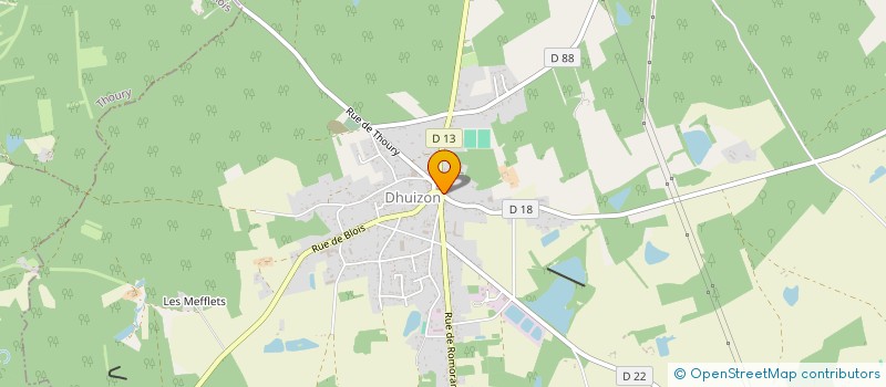 localisation de l'entreprise UNSEI  DHUIZON