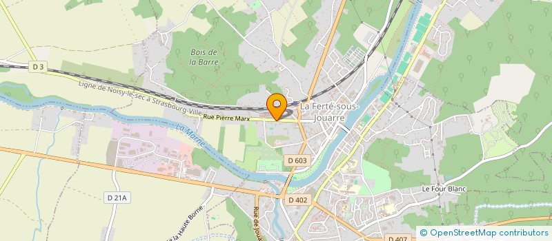 localisation de l'entreprise UNSIMIS  LA FERTE-SOUS-JOUARRE