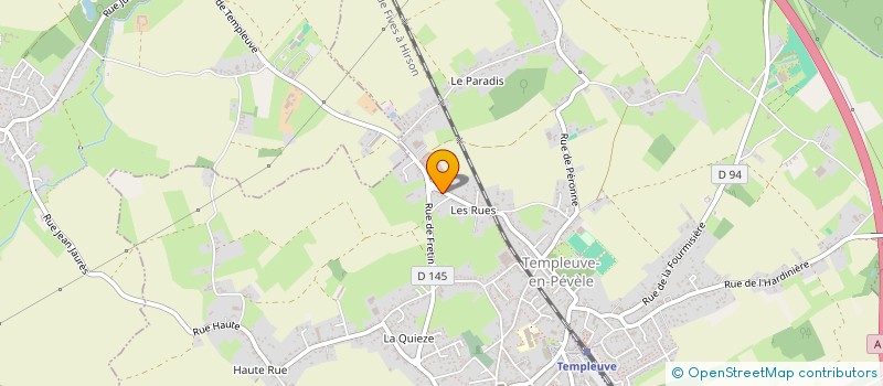 localisation de l'entreprise UNSIT  TEMPLEUVE-EN-PEVELE