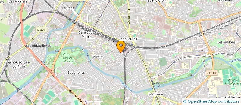 localisation de l'entreprise UNSLIDE à LE MANS