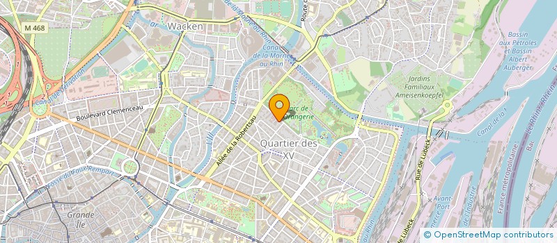 localisation de l'entreprise UNSOWISO à STRASBOURG