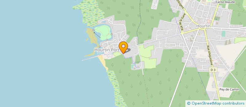 localisation de l'entreprise UNSQUARE  HOURTIN