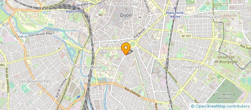 localisation de l'entreprise UNSS à DIJON