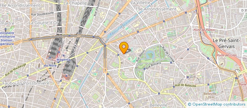 localisation de l'entreprise UNSUPERVISED PRODUCTIONS  PARIS