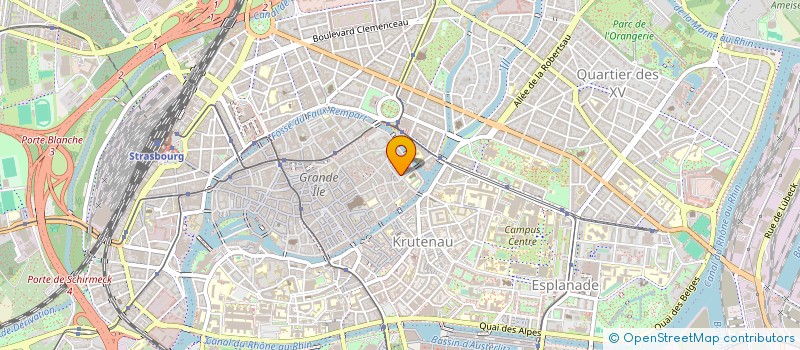 localisation de l'entreprise UNTAMED'PRESS à STRASBOURG