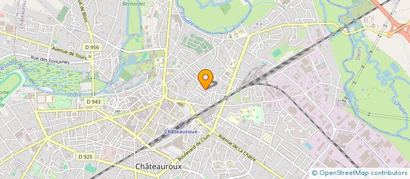 localisation de l'entreprise UNTAP, UPKEEP, DRAW à CHATEAUROUX