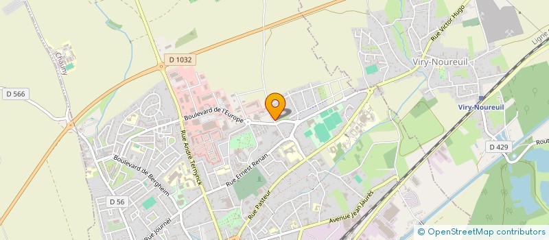 localisation de l'entreprise UNTER AUTO à CHAUNY