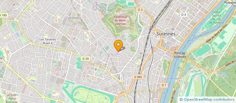 localisation de l'entreprise UNTERVAL SAS à SURESNES