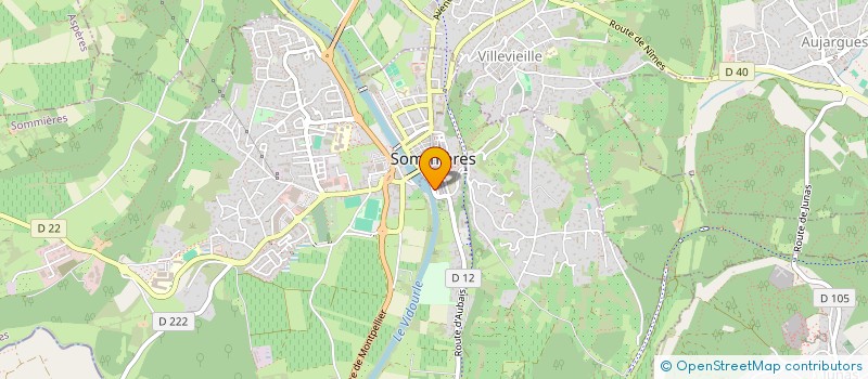 localisation de l'entreprise UNTITLED GALERIE  SOMMIERES