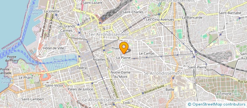 localisation de l'entreprise UNTITLED PROD à MARSEILLE