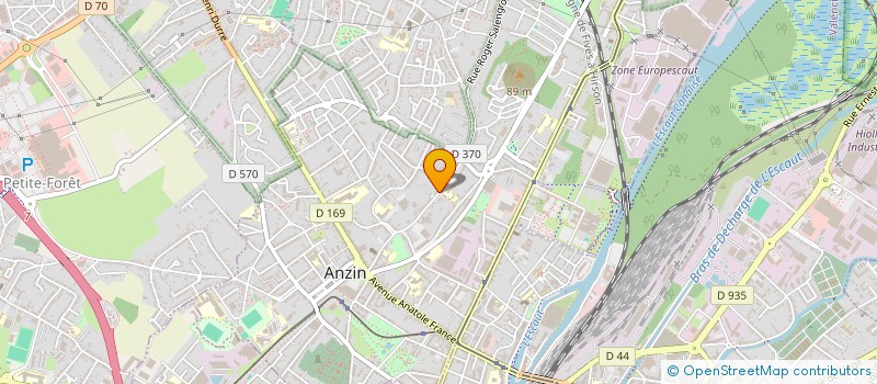 localisation de l'entreprise UNUM SIMUS  ANZIN