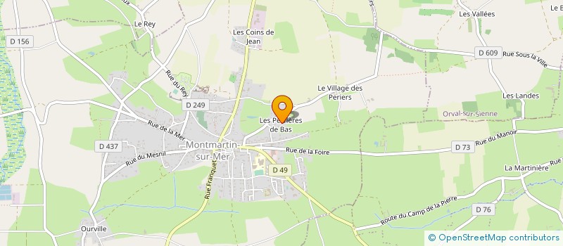 localisation de l'entreprise UNVOY SERVICES  MONTMARTIN-SUR-MER