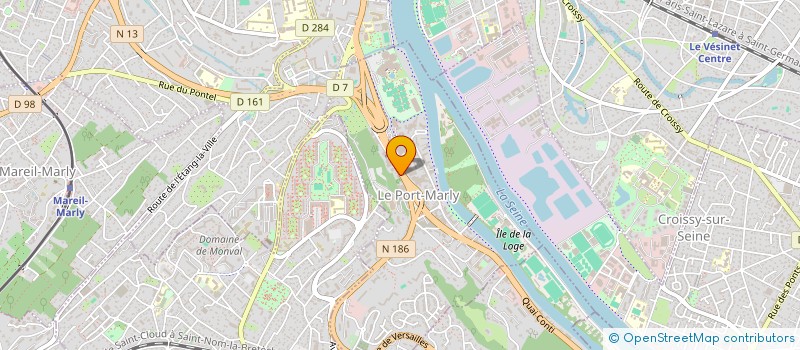 localisation de l'entreprise UNVRS ! TRACKZ  LE PORT-MARLY