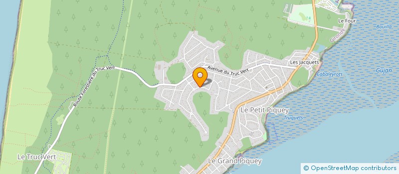 localisation de l'entreprise UNWIRED DANCE  LEGE-CAP-FERRET